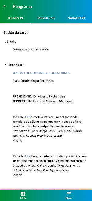 Congreso SEEOP Screenshot 3