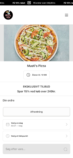 Musti's Pizza Screenshot 0