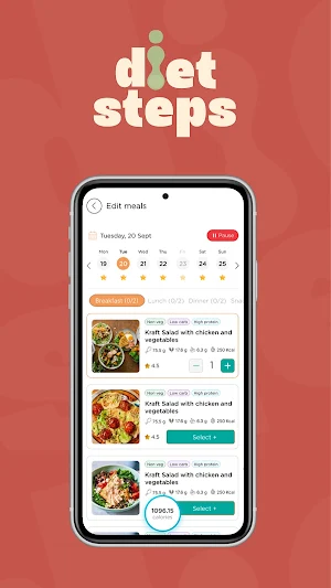 Diet Steps Screenshot 2