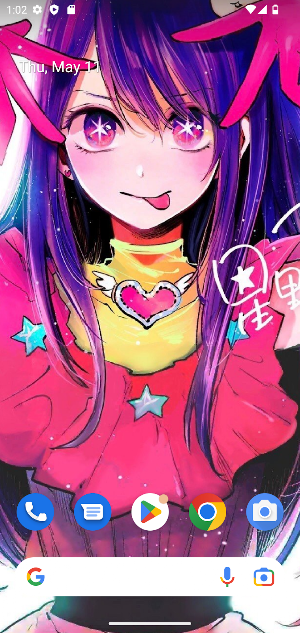 Oshi no Ko Hoshino Wallpaper Screenshot 1