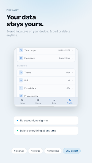 Hydro – Water Tracker Screenshot 3