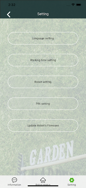 Robot Mower Screenshot 1