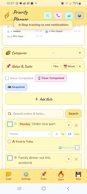 Priority Planner Screenshot 0