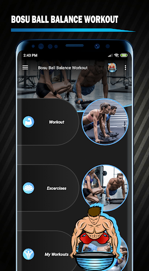 Bosu Balance Trainer : Bosu Ball Workout PRO Screenshot 0