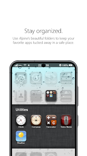 Alpine Launcher Screenshot 1