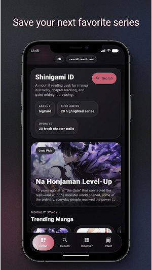 Shinigami ID: Manga Reader Screenshot 1