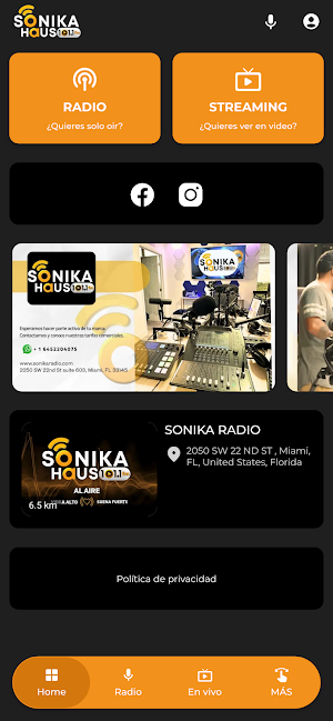 SONIKA RADIO Screenshot 0