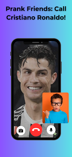 Cristiano Ronaldo Call & Chat Screenshot 2