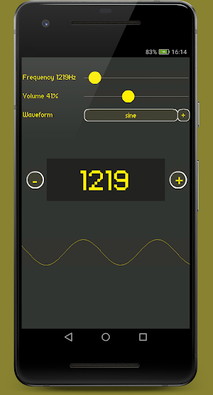 Frequency Sound Generator Screenshot 0