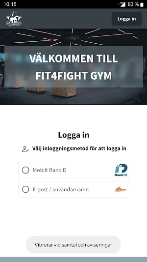 Fit4Fight Gym Screenshot 1