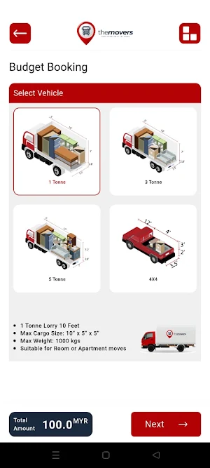 The Movers - Moving Services Screenshot 2