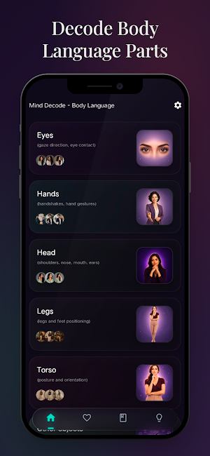 Body Language Psychology App Screenshot 0