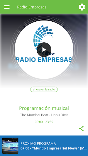 Radio Empresas Screenshot 0