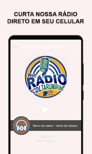 Web RÁDIO CDL TARUMIRIM Screenshot 1