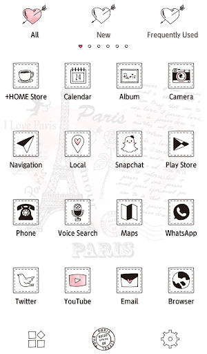 Cute Wallpaper Paris Love Theme Screenshot 2