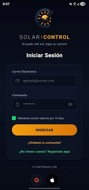 Solar Control GT Screenshot 0