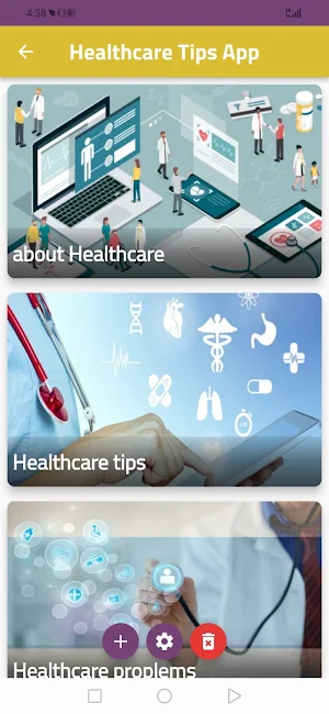 Healthcare Tips App Screenshot 2