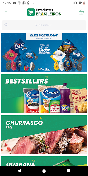Produtos Brasileiros Screenshot 0