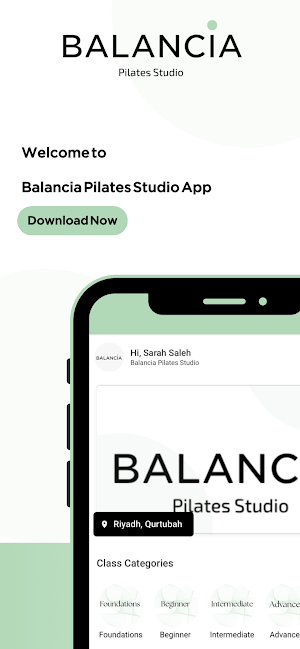 Balancia Pilates Studio Screenshot 0