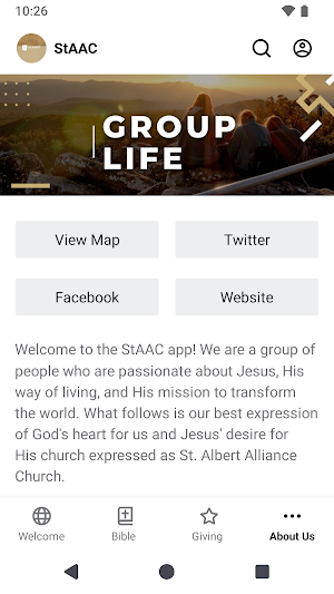 St. Albert Alliance Church Screenshot 2