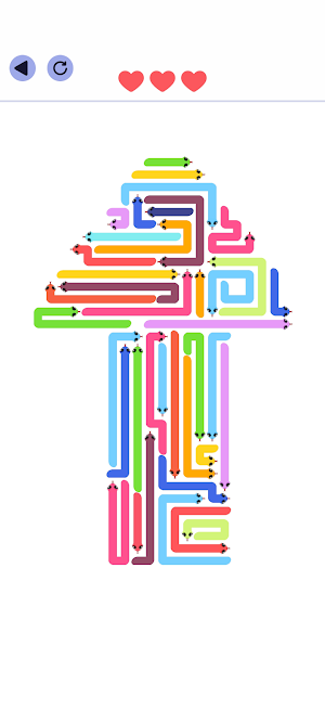 Snazzle! Snake Puzzle Screenshot 2
