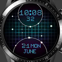 Laser Watch Face