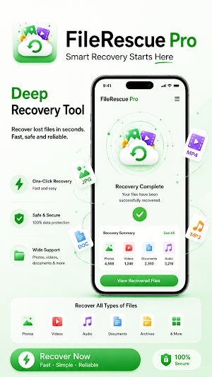 FileRescue Pro-Restore Tool Screenshot 2