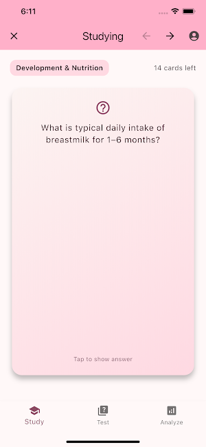 Lactation ExamPrep Screenshot 3