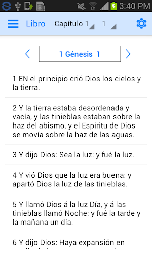 The Spanish Bible - Offline Screenshot 3