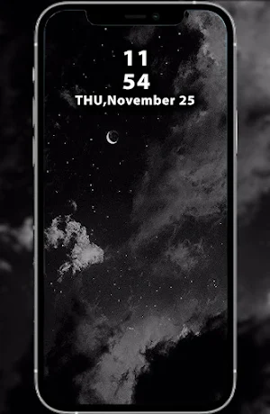 Black Wallpaper Offline 4k Screenshot 0