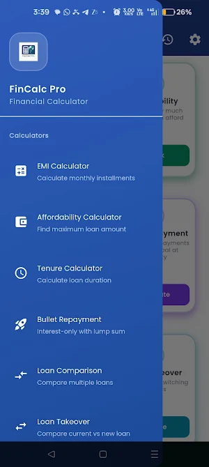 FinCalcPro Screenshot 2