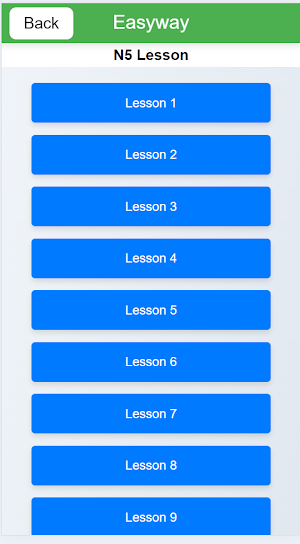 Nihongo Ninja Screenshot 2
