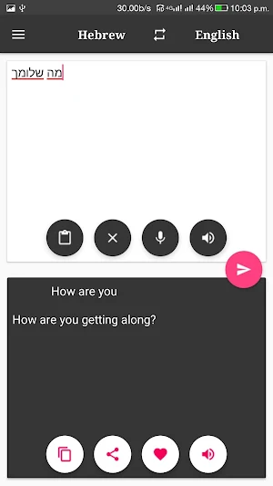 Hebrew-English Translator Screenshot 3