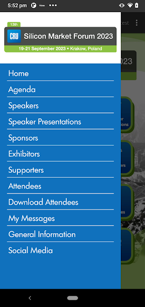 CRU Silicon Market Forum 2023 Screenshot 1