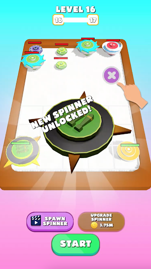 Merge Spinner - Spinner Fight Screenshot 2