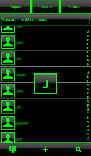 THEME BIG GREEN FOR EXDIALER Screenshot 2