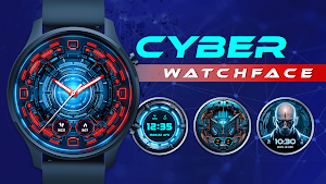 Cyber Sci-Fi Watchfaces Screenshot 0