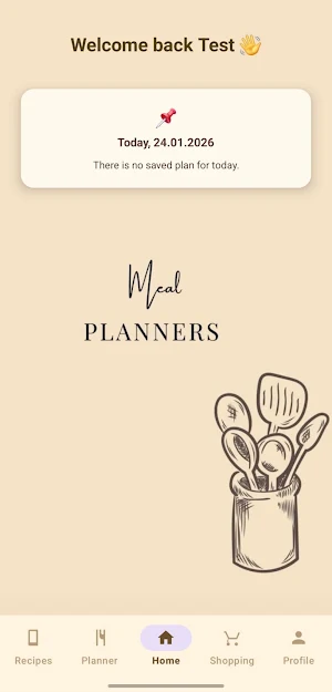 MealPlanner Screenshot 1