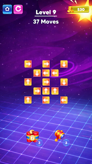 Cosmic Loop: Stellar Path Screenshot 3
