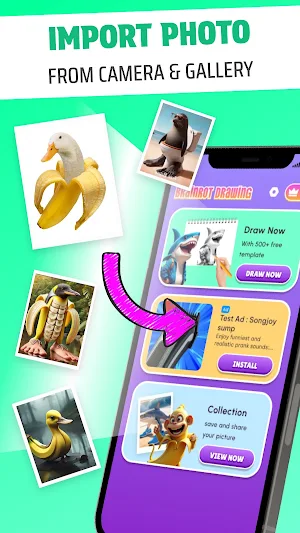 Brainrot Draw – AR Sketch Meme Screenshot 3