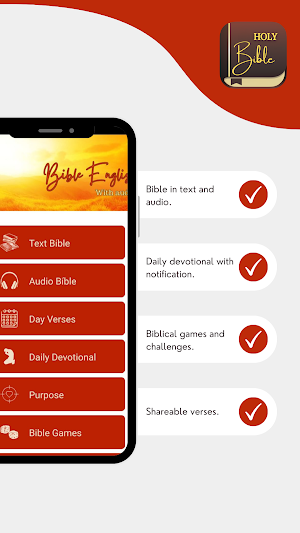 Bible English + Audio Screenshot 0