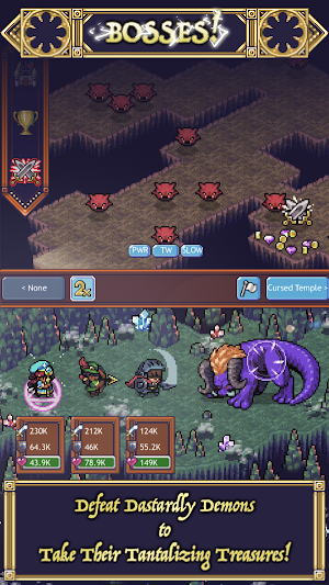 Cave Heroes: Idle Dungeon Crawler Screenshot 1