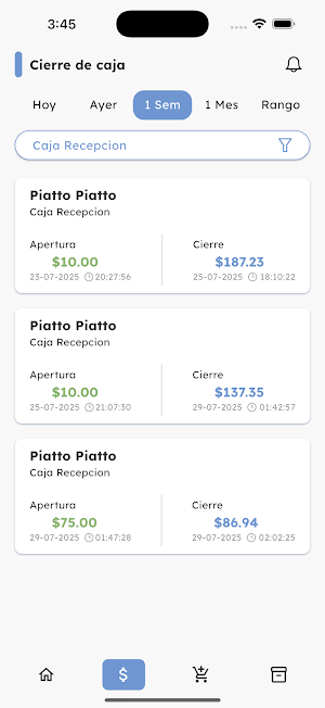 Piatto Distanza Screenshot 2