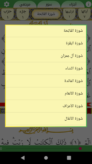Quran light - the Quran clearly with pages Screenshot 3