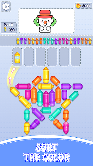 Color Drop Puzzle Mania ASMR Screenshot 0