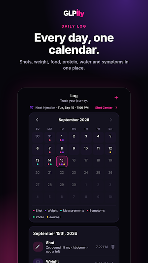 GLPily: GLP-1 Weight Tracker Screenshot 3