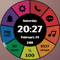 EY34 Digital Color WatchFace
