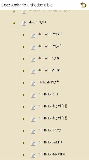 Geez Amharic Orthodox Bible 81 Screenshot 2