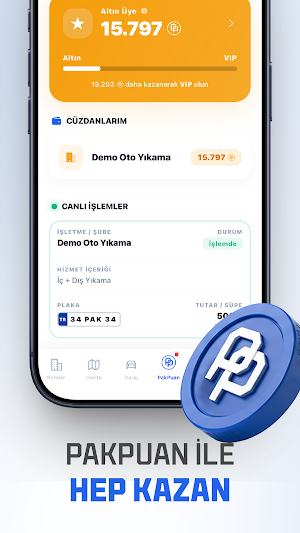 OtoPak - Oto Yıkama & Randevu Screenshot 2