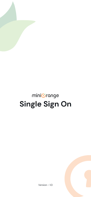 miniOrange SSO Portal Screenshot 0